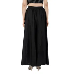 rajvila Women's Rayon Palazzos for Women 40 Inch Length 1 image 2