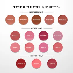 Parul Garg Beauty Featherlite Matte Liquid Lipstick | High-Pigment, Long-Wear & Non-Drying | Lightweight & Transfer-Proof | 100% Vegan & Clean Beauty | Passion 44 - Dusky Pink| 2.5ml image 3