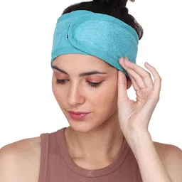 blenqish Sweatbands cotton band for daily use facial head bands cotton band for makeup time face wash hair accessory (pack of 3) (Multicolor) image 2