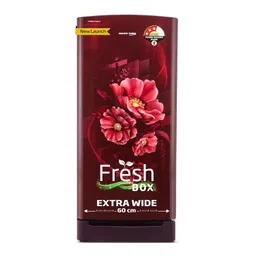 Voltas Beko, A Tata Product 208 L 3 Star Direct Cool Single Door Refrigerator (RDC240C/W0BWR0M0B00GO, Bonita Wine, With Fresh Box Technology, Chiller Zone and Base Drawer) image 1