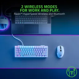 Razer Orochi V2 Mobile Wireless Gaming Mouse with up to 950 Hours of Battery Life with 18000 DPI- White I RZ01-03730400-R3A1 image 3
