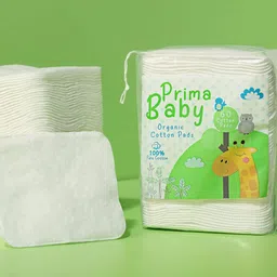 Prima Baby Squares, Soft and Gentle, Chemical Free for soft Baby Skin, (Pack of 2) image 3