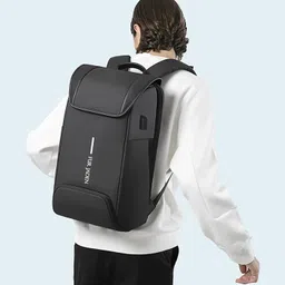 fur jaden Smart Tech Water Repellent Anti-Theft 15.6 Inch Laptop Backpack with USB Charging Port for Men Women Working Professionals College Students image 2