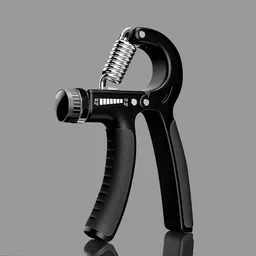 TRUE INDIAN Adjustable Hand Gripper 10 to 40Kg || Gym Workout & Home Use || Forearm Exerciser for Men and Women (Black) image 1