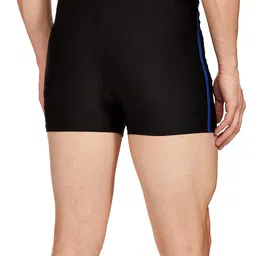 i-swim MENS COSTUME IS-5508 BLACK ROYAL MANTONGNI WITH POCKET SIZE FREE SIZE WITH GOGGLES SILICON JOINTLESS WITH BOX BLACK AND 100% SILICONE SWIMMING CAP PLAIN PINK image 2