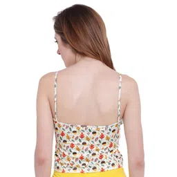 la intimo Fash Melange Cropped Camisole Beachwear Bikini Upper for Women image 2