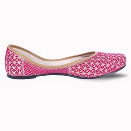 dfr Ethnic Traditional Embroidered Punjabi Juti Phulkari Jutti image 5