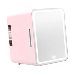 secret desire SECRET DESIRE™ Mini Fridge 4L Single Door Multiuse Mini Refrigerator for Dorm Room Car Home Pink image 5