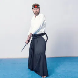 yingzhao Bushido japanese headband Hachimaki Headband 2 Pieces Sun Print Victory Chef Karate Headband Dragon Samurai Headband for Sports Exercise Cooking Kitchen Supply image 5