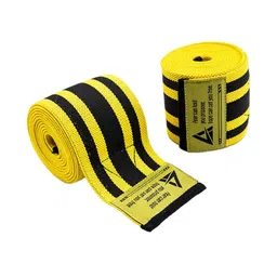 bnf® Knee Wraps 79 inch Knee Support for Training Gym Workout Weightlifting | Fitness Running & Yoga | Strength Training | Other Strength Training image 4