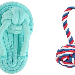 agirav Tail Dog Toys + Dog Chew Toys + Rope Toys + Dog Toys for Small to Medium Dog + Tug Toy + Dog Toy Pack of 7 image 4