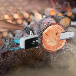 KROST 16" Electric Chain Saw KR16, 2200W, Copper Armature, 16" Guide Bar and Chain, 405 mm image 2