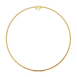 joyalukkas 22k (916) Purity BIS Certified Dazzling Gold Chain For Women image 2