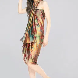 mirchi fashion Western Summer Beachwear Swimsuit Coverup Sarong for Women image 3