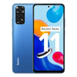 Redmi Note 11 (Horizon Blue, 4GB RAM, 64GB Storage) | 90Hz FHD+ AMOLED Display | Qualcomm® Snapdragon™ 680-6nm | 33W Charger included image 1