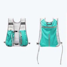 THE STYLE SUTRA Hydration Vest for Men Women Reflective Water Pack for Trail Race Marathoner Blue image 3