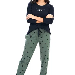 lotik Women's Cotton Night Suit Set image 1