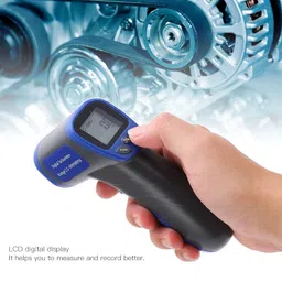 Handheld Digital Tachometer, Non Tachometer Gauge Portable Wide Range Photoelectric Rpm Meter for Motor 2.5-99999RPM Measuring Range image 4