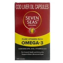 Seven Seas Cod Liver Oil - Pack of 500 Capsules image 5