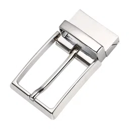 club bollywood Men's Reversible Alloy Belt Buckle Single Prong Rectangular Pin Belt Buckle Silver'|Clothing Shoes & Accessories | Mens Accessories | Belt Buckles'| Belt Buckles'|Belt Buckles' image 1