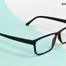 EFERMONE Blue Ray Cut Light Filter Computer Glasses With Antiglare for Eye Protection (Zero Power, Blue Coated) image 2