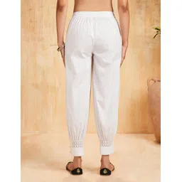 amazon brand - myx Women's Relaxed Cotton Dhoti Pants image 2