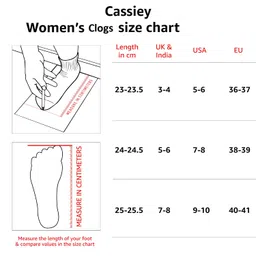 cassiey Comfortable Lightweight Clogs Slipper Sandal for Women's and Girls image 3