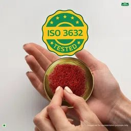 Tata Sampann Golden Saffron, 1g, Natural Aroma & Colour, Pure Kesar, ISO 3632 Tested image 4