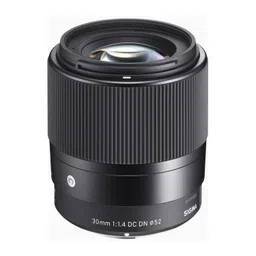Sigma 30Mm F/1.4 Dc Dn Contemporary Lens for Nikon Z Mount Mirrorless Cameras - Black image 1