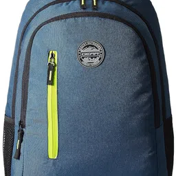gear Navy Blue and Green Casual Backpack (BKPECOBP40503) image 1