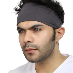 Multifunctional Sweat Wicking Cotton Foldable Headband for Men & Women by BISMAADH image 1