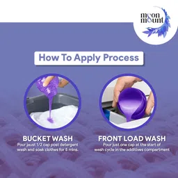 Moon And Mount Fabric Conditioner, After Wash Liquid Fabric Softener, Eco-Friendly & Biodegradable, 5 Liter(Lavender) image 4