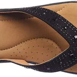 bata comfit Bata ComfitWomenDIAMONTE ESlipper UK 5 Color Black (6716542) image 5