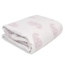 BLOCKS OF INDIA Cotton Duvet/Quilt/Comforter/Rajai Cover (King, 300), Zip, Solid image 4