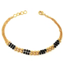 jhb Bracelet Bangle Style Beautiful Latest Trend Artificial Hand Mangalsutra for Women image 1