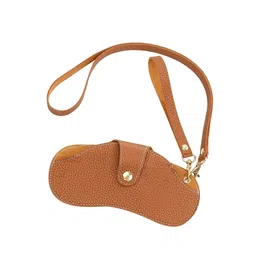 club bollywood BNF®4xSunglasses Case Fashion Portable Carrying Organizer for Camping Travel Beach Brown|Health & Beauty | Vision Care | Eyeglass Cases image 3