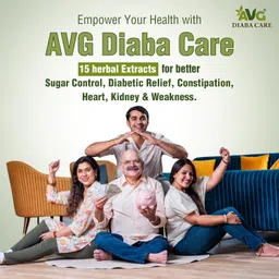 AVG Health Organics Diaba Care Karela Jamun Neem Powder 200g, Diabetes Control Ayurvedic Supplement with Arjuna, Gokhru & Triphala, Helps in Relieving Constipation image 3