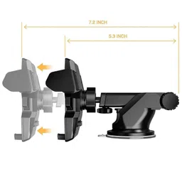 hayberg Hayberg® 360 Degree Rotating Adjustable Mobile Holder Stand for Car Windshield/Dashboard for Mahindra XUV 500 image 3