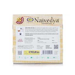 Cycle Pure Naivedya Sambrani Dhoop Cups for Pooja (60 pcs) | Havan Cups for Pooja, Home & Festivals | Natural Guggal Dhoop Original | Dhoop Cones | Pack of 4 (15 Cups/Pack + 1 Burner Plate/Pack) image 5