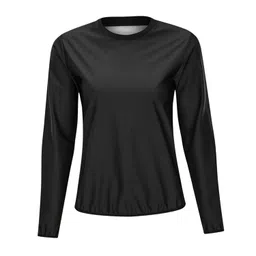 MERISHOPP Women Sauna Suit Waist Trimmer Slimming Tops Fitness Clothes L Black | Sporting Goods | Fitness, Running & Yoga | Clothing & Accessories | Sauna Suits | 1 Piece Sauna Suit image 2