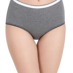 clovia Women's Cotton Hipster Regular Solid Underwear image 1