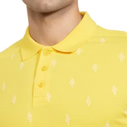 united colors of benetton Men's Regular Fit Polo Shirt (24P3P89J4240I_Yellow_L) image 3