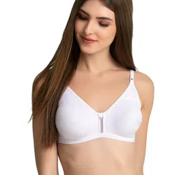 clovia Women's Cotton Padded Wire Free Non-Wired T-Shirt Bra image 1