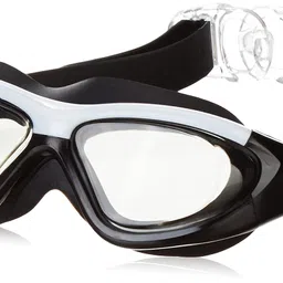 i-swim MENS COSTUME IS-5248 BLACK YELLOW MANTONGNI SIZE FREE SIZE WITH GOGGLES SILICONE IS-SG LARGE WITH BOX BLACK image 3