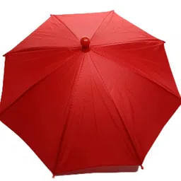 a sarkar magic shop Production Magic Umbrella (14 INCH) / Body Loading Umbrella of Magician/AUTOMETIC Open Small Parasol for Production Magic (RED) image 1