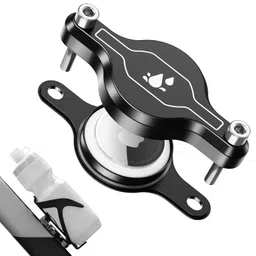 perfipro Airtag Bike Mount, Airtag Holder Hidden Apple AirTag Under Bicycle Bottle Cage, Bike GPS Tracker, Aluminum Alloy, Anti-Theft, Lightweight image 1
