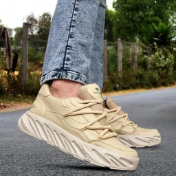 vatelio Synthetic Leather Comfortable,Lightweight & Walking Lace-Ups Casual Shoes for Men image 2