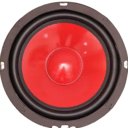 Electronic Spices 8'' inch 100 Watt Digital Sound Full Bass High-Powered Subwoofer in red Color Home Audio Speakers image 1
