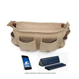 the house of tara Canvas Messenger Bag for Men and Women | Sling Laptop Bag fits Upto 15.6 Inch Size | Crossbody Bag with Waterproof Inner Lining, Adjustable Straps & Padded Partition image 5