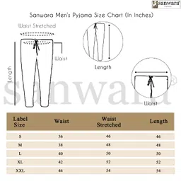 sanwara Men Men's Ethnic Pyjamas image 4